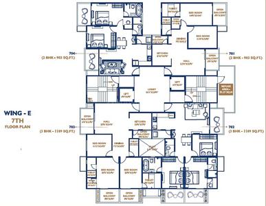 Project Image of 542.0 - 1189.0 Sq.ft 1 BHK Apartment for buy in Oxy Beaumonde Phase 1