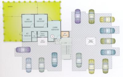 Project Image of 545.0 - 1085.0 Sq.ft 1 BHK Apartment for buy in Media Shrushti Phase I