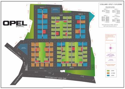 Project Image of 1272.0 - 2262.0 Sq.ft 2 BHK Apartment for buy in OPEL