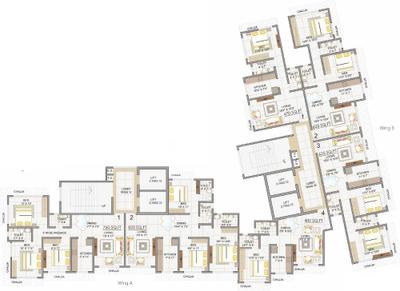Project Image of 489.0 - 857.0 Sq.ft 1 BHK Apartment for buy in Sidhivinayak Apurva