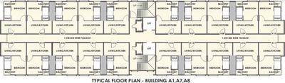 Project Image of 186.0 - 210.0 Sq.ft 1 BHK Apartment for buy in Xrbia Ambi Ph 2