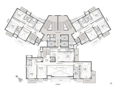 Project Image of 892.0 - 7197.24 Sq.ft 2 BHK Apartment for buy in Savvy Marina