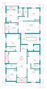 Chenthur ESIC Nagar ESIC Nagar Cluster Plan from 1st to 3rd Floor 1
