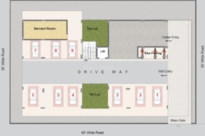 Project Image of 0.0 - 830.0 Sq.ft 2 BHK Apartment for buy in Rami Reddy Radha Krishna Towers