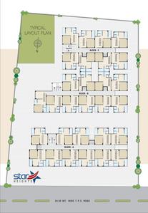Project Image of 0.0 - 738.0 Sq.ft 1 BHK Apartment for buy in Shahi Silaj Star Heights