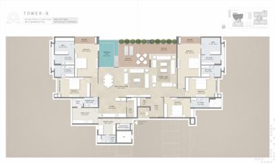 Project Image of 3227.0 - 4818.0 Sq.ft 4 BHK Apartment for buy in Greenwoods Abode
