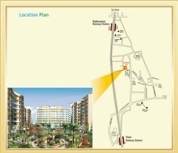 Project Image of 0.0 - 835.0 Sq.ft 2 BHK Apartment for buy in Agarwal Vrindavan Gardens