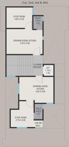 Project Image of 377.0 - 392.0 Sq.ft 1.5 BHK Apartment for buy in Shivaay Flats