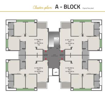 Project Image of 988.67 - 1127.63 Sq.ft 3 BHK Apartment for buy in Shapers Tanishq Prime
