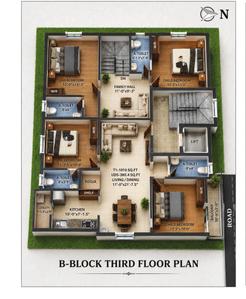 Project Image of 870.0 - 1655.0 Sq.ft 2 BHK Apartment for buy in Vasiyam Florence