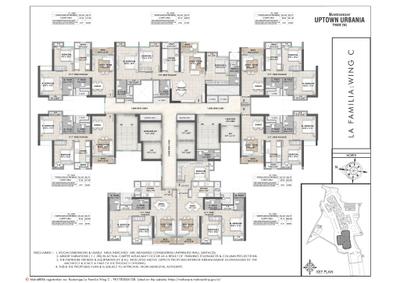 Project Image of 471.0 - 1161.0 Sq.ft 1 BHK Apartment for buy in Rustomjee La Familia