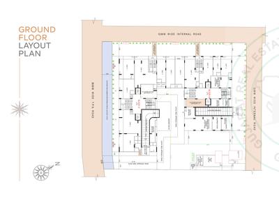 Project Image of 1261.53 - 2305.09 Sq.ft 3 BHK Apartment for buy in Aatman Grandeur
