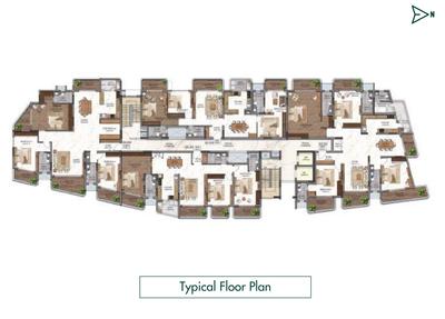 Project Image of 3320.0 - 4115.0 Sq.ft 3.5 BHK Apartment for buy in Navins Antheia Poetry