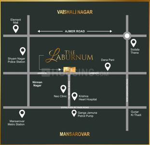 Project Image of 1750.0 - 2815.0 Sq.ft 3 BHK Apartment for buy in The Laburnum