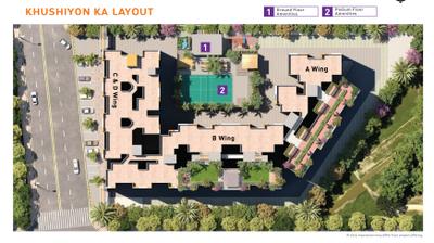 Project Image of 395.0 - 715.0 Sq.ft 1 BHK Apartment for buy in Khush Vista