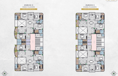 Project Image of 1635.0 - 5507.0 Sq.ft 3 BHK Apartment for buy in Cliffton Palladium