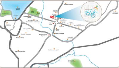 Project Image of 933.34 - 1936.64 Sq.ft 2 BHK Apartment for buy in Sudarshan Elite
