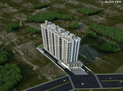 Project Image of 407.09 - 806.86 Sq.ft 1 BHK Apartment for buy in Swastik Twin Tower