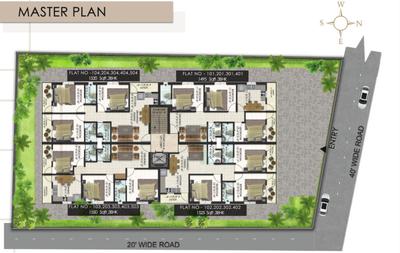 Project Image of 1495.0 - 1550.0 Sq.ft 3 BHK Apartment for buy in Kamdhenu Krishna Avenue