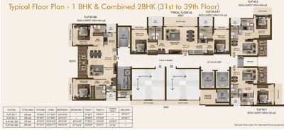 Project Image of 333.0 - 804.0 Sq.ft 1 BHK Apartment for buy in Infinity Residences
