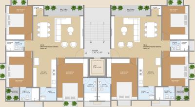 Project Image of 1021.93 - 1031.72 Sq.ft 3 BHK Apartment for buy in V P Akshar Tirth