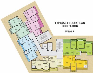 Project Image of 394.0 - 668.22 Sq.ft 1 BHK Apartment for buy in Swastik Epitome Building 2 Phase III 15 To 21 Floors