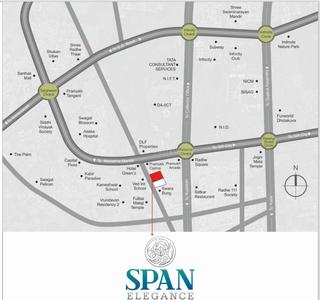 Project Image of 1710.0 - 2250.0 Sq.ft 2 BHK Apartment for buy in Span Elegance