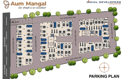Project Image of 705.04 - 1253.99 Sq.ft 2 BHK Apartment for buy in Nikhil Aum Mangal B Wing