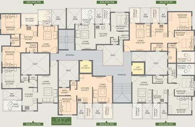 Project Image of 248.0 - 479.0 Sq.ft 1 RK Apartment for buy in Jay Ganesh Royal Bliss