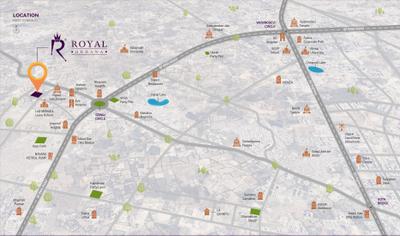 Project Image of 633.78 - 856.91 Sq.ft 2 BHK Apartment for buy in Royal Urbana