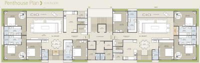 Project Image of 4617.0 - 6824.0 Sq.ft 4 BHK Apartment for buy in Milestone Palacio