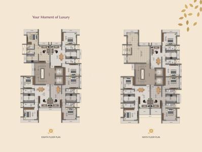 Project Image of 690.07 - 716.23 Sq.ft 2 BHK Apartment for buy in Sarvoday Tatva Shila