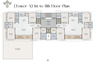Project Image of 1808.77 - 3024.0 Sq.ft 4 BHK Apartment for buy in Courtyard Fairmont
