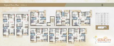 Project Image of 1005.0 - 1730.0 Sq.ft 2 BHK Apartment for buy in United Sun City