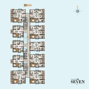 Project Image of 1330.0 - 2185.0 Sq.ft 2 BHK Apartment for buy in Frontline Seven