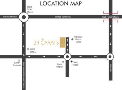 Project Image of 1071.0 - 1464.0 Sq.ft 3 BHK Apartment for buy in Mittal 24 Carats