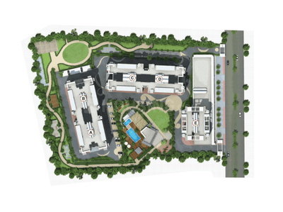 Project Image of 973.0 - 1071.0 Sq.ft 3 BHK Apartment for buy in Pride Purple Park Landmark Phase I