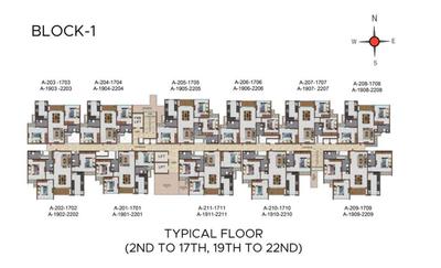 Project Image of 1109.0 - 1636.0 Sq.ft 2 BHK Apartment for buy in Casagrand Highcity