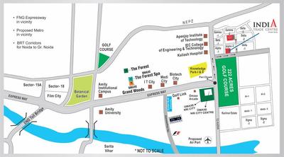 Project Image of 550.0 - 650.0 Sq.ft 1 BHK Apartment for buy in Omaxe India Trade Centre