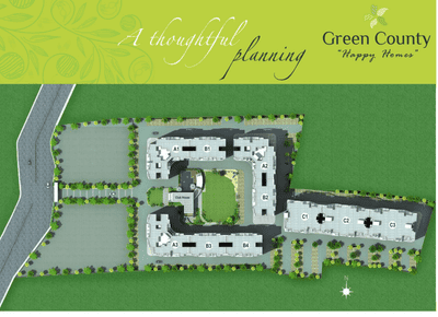 Project Image of 698.0 - 911.0 Sq.ft 1 BHK Apartment for buy in F5 Green County Phase 2