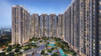 Project Image of 0.0 - 680.0 Sq.ft 2 BHK Apartment for buy in Dosti Greenscapes