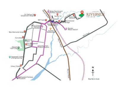 Project Image of 419.0 - 713.22 Sq.ft 1 BHK Apartment for buy in Riverside