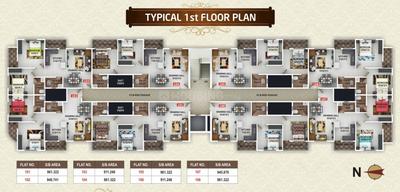 Project Image of 911.24 - 1008.03 Sq.ft 2 BHK Apartment for buy in Bhoomi Sai Shrushti