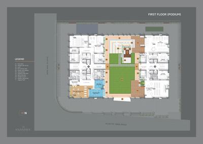 Project Image of 5190.0 - 6630.0 Sq.ft 4 BHK Apartment for buy in Anamaya