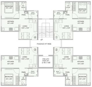 Project Image of 320.87 - 638.41 Sq.ft 1 BHK Apartment for buy in Swapnalok