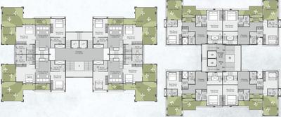 Project Image of 786.84 - 1910.0 Sq.ft 1 BHK Apartment for buy in Orbit Posh Pavilion