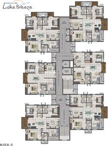 Project Image of 1295.0 - 2335.0 Sq.ft 2 BHK Apartment for buy in Aparna Hill Park Lake Breeze