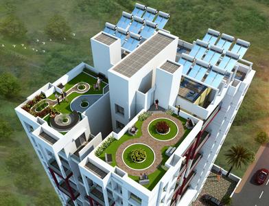 Parth Enclave Building F Elevation 2