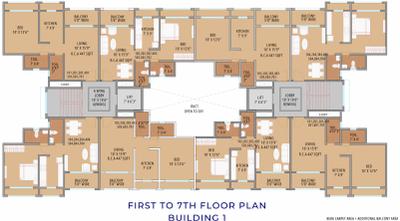 Project Image of 421.62 - 623.45 Sq.ft 1 BHK Apartment for buy in Indo Asian Signature