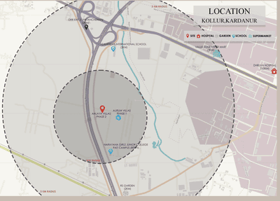 Project Image of 3062 Sq.ft 4 BHK Villa for sale in Kollur for Rs. 17100000